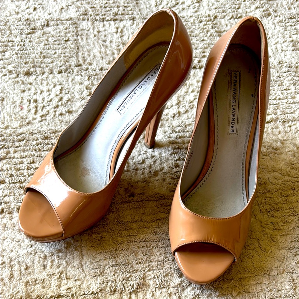 Vera Wang Lavender Stilettos